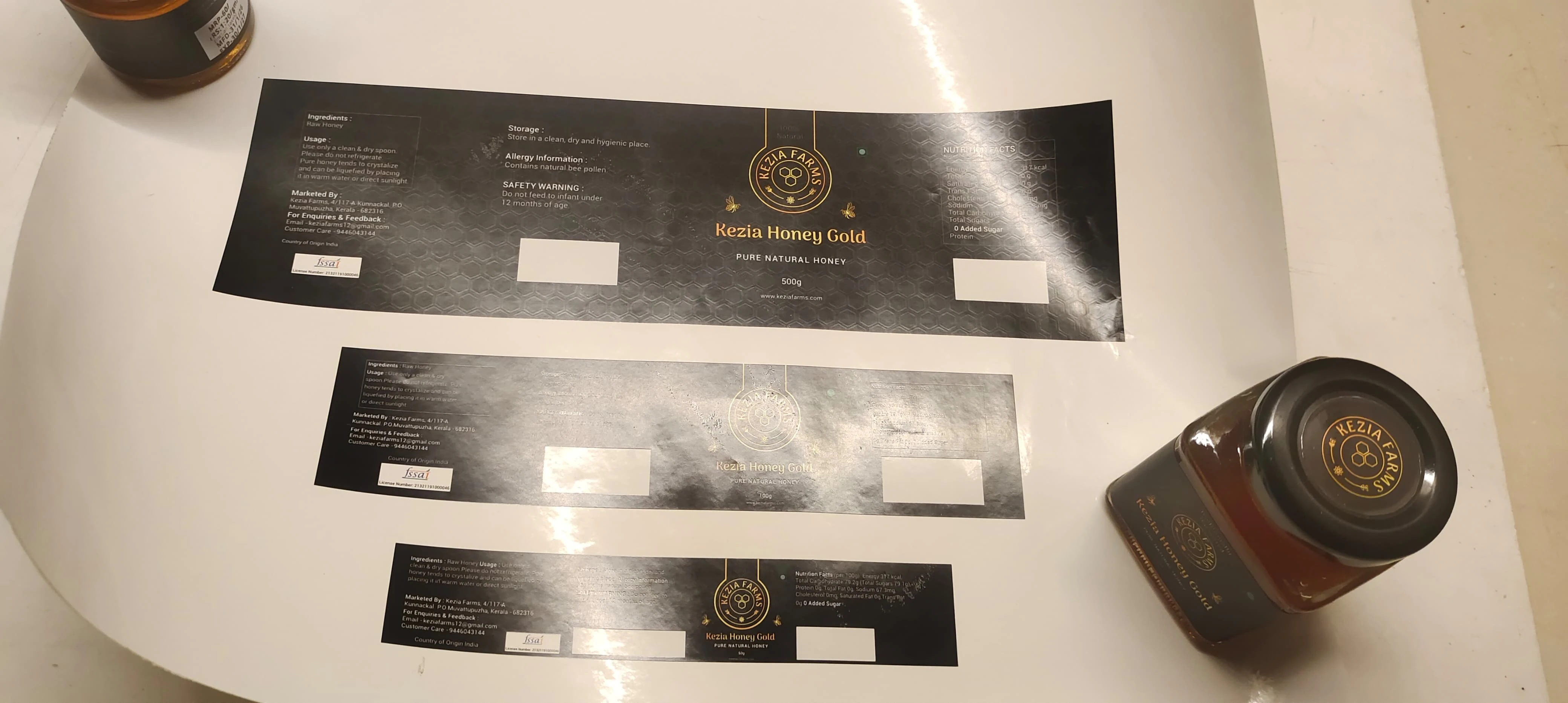 Kezia Farms Packaging Overview